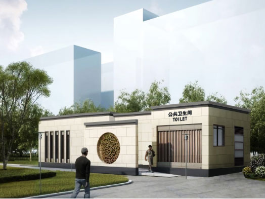 封开豪华组装型移动厕所